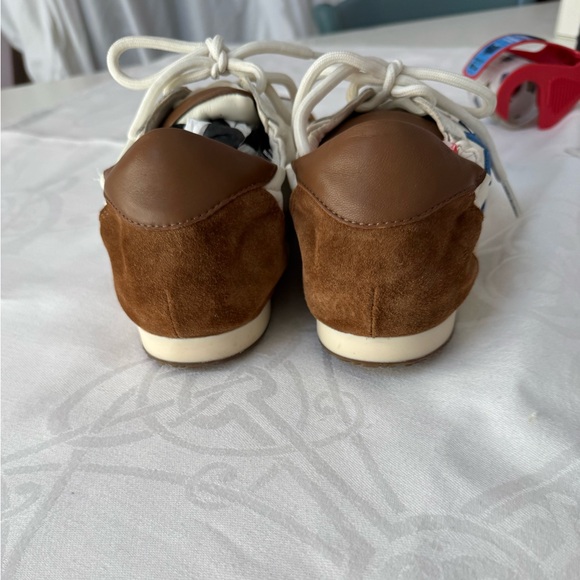 Tory Burch suede and leather retro sneaker - Picture 10 of 12